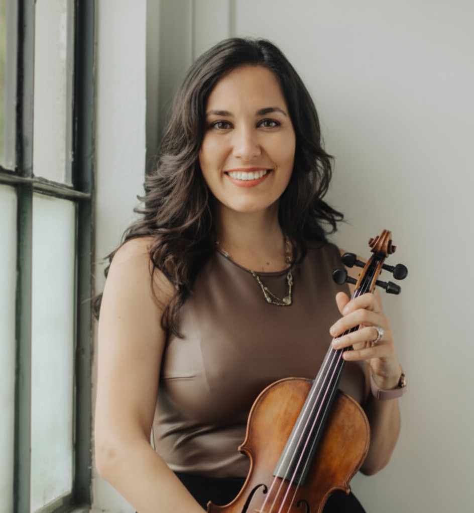 Rosie Riquelme Antunez, Director of Orchestras at Decatur High School and founder of Lumina String Ensemble.
